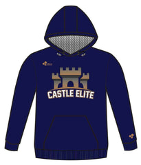 CASTLE PERFORMANCE HOODIE (NAVY/GOLD)