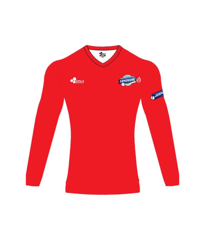 SANDOVAL PERFORMANCE LONG SLEEVE - V-NECK (RED)