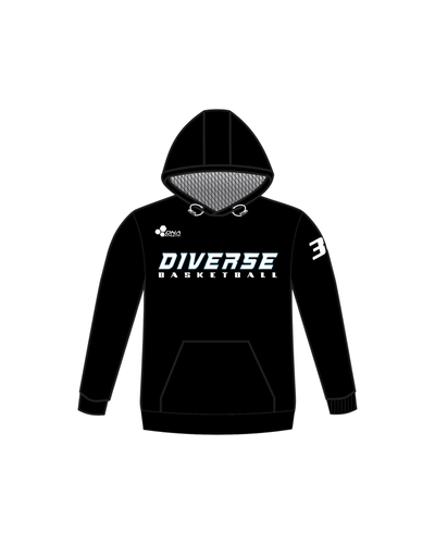 DIVERSE PERFORMANCE HOODIE (BLACK)