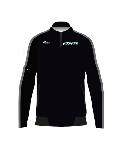 DIVERSE 1/4 TRACK JACKET PULLOVER