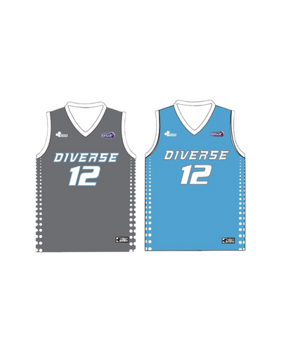 DIVERSE BASKETBALL GAME JERSEY
