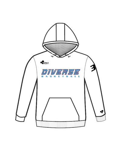 DIVERSE PERFORMANCE HOODIE (WHITE)