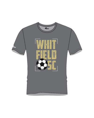 WHITFIELD SOCCER TEE (GRAY/GOLD)