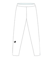 CASTLE TRACK PANTS WITH ZIPPER (WHITE)