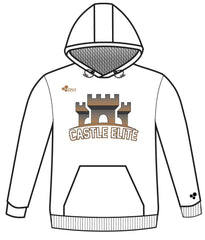 CASTLE PERFORMANCE HOODIE (WHITE/GOLD)