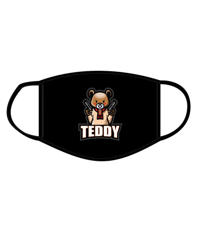 DOUBLE LAYERED WASHABLE REUSABLE FACE MASK (BLACK)