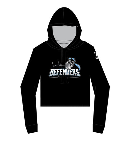DEFENDERS CROP TOP HOODIE