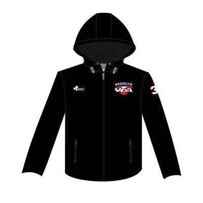 BROOKLYN USA WINDBREAKER (BLACK)