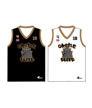 CASTLE TRIBUTE SET 2 "REVERSIBLE" BASKETBALL PINNIE JERSEY