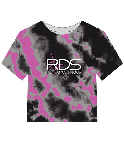 RISE DANCE STUDIO CROP TOP SHORT SLEEVE
