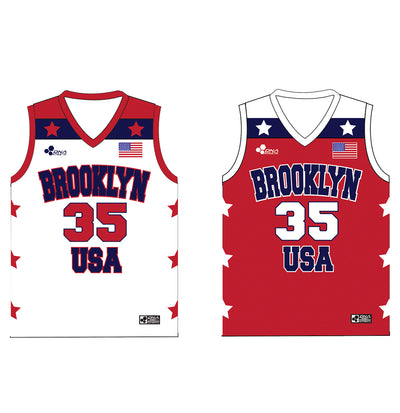 BROOKLYN USA TRAVEL BASKETBALL JERSEY