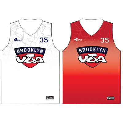 BROOKLYN USA PRACTICE PINNIE JERSEY