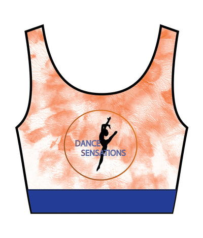 DANCE SENSATIONS RACER BACK TOP
