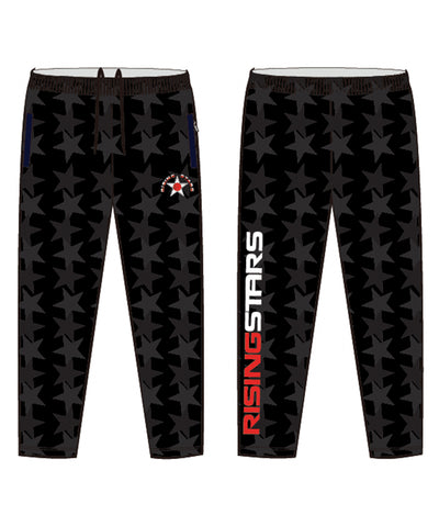 RISING STARS SWEAT PANTS (BLACK STARS PRINT)