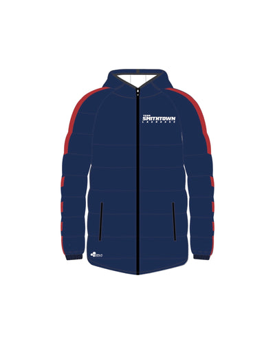 TEAM SMITHTOWN BOARD PUFFY JACKET (NAVY/RED)