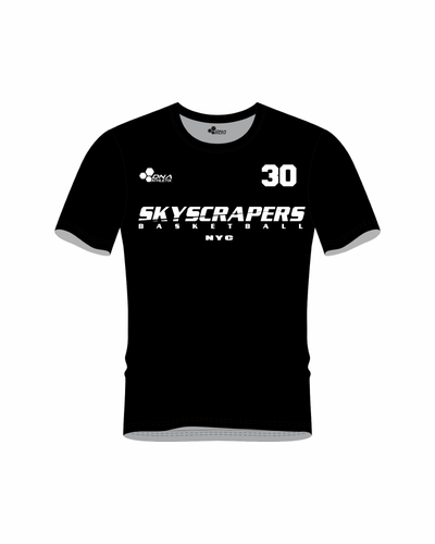 SKYSCRAPERS PERFORMANCE TEE (BLACK)