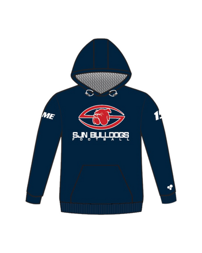 BULLDOGS ICON PERFORMANCE HOODIE (NAVY)