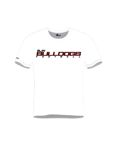 BULLDOGS PATRIOT PERFORMANCE TEE (WHITE)