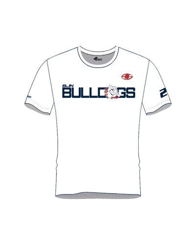BULLDOGS PRIDE PERFORMANCE TEE (WHITE)