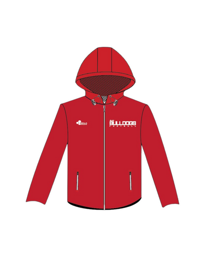 BULLDOGS LOGO WINDBREAKER (RED)