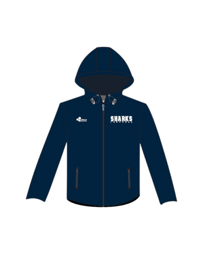 SHARKS LOGO WINDBREAKER (NAVY)