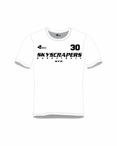 SKYSCRAPERS PERFORMANCE TEE (WHITE)