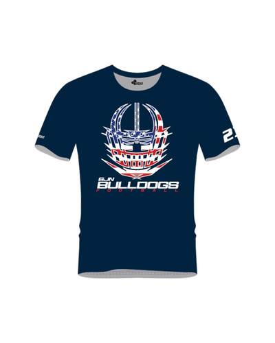 BULLDOG NATION PERFORMANCE TEE (NAVY)