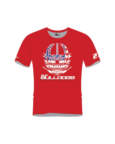 BULLDOG NATION PERFORMANCE TEE (RED)