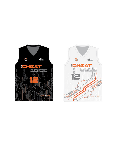 CHEAT CODE HIGH SCHOOL REVERSIBLE GAME JERSEY
