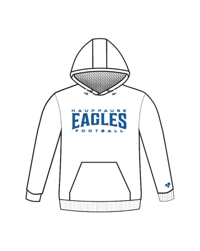 EAGLE ICON PERFORMANCE HOODIE (WHITE)