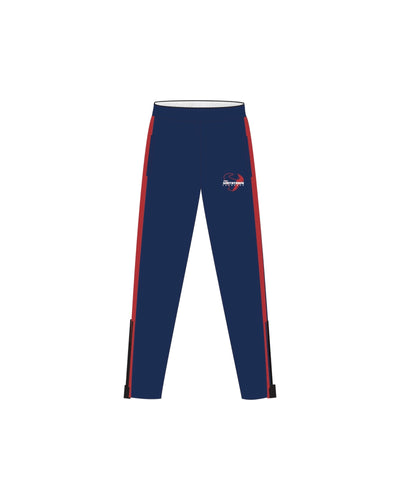 TEAM SMITHTOWN BOARD TRACK PANTS WITH ZIPPER (NAVY/RED)