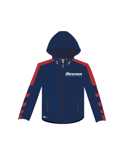 TEAM SMITHTOWN COACH WINDBREAKER (NAVY/RED)