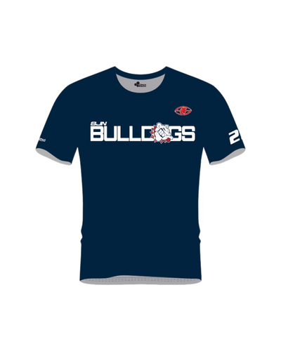 BULLDOGS PRIDE PERFORMANCE TEE (NAVY)