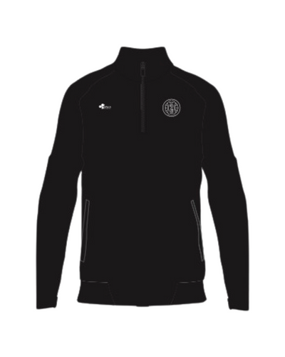 BOYS 2 MEN LIGHT 1/4 TRACK JACKET (BLACK)