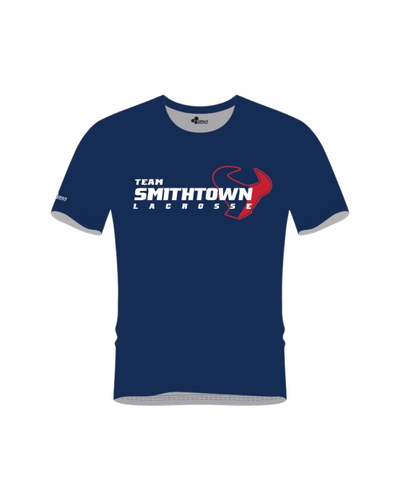 TEAM SMITHTOWN ICON PERFORMANCE TEE (NAVY)