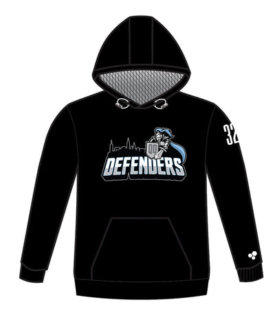 DEFENDERS PERFORMANCE HOODIE (BLACK)