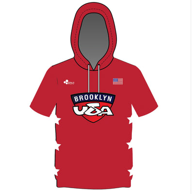 BROOKLYN USA "SHOOTING" SHIRT WITH HOOD